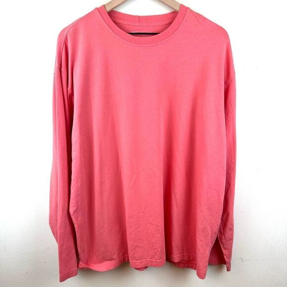 Coolibar Coral Red UPF 50 Long Sleeve T‎ Shirt Men’s XL - Picture 1 of 10